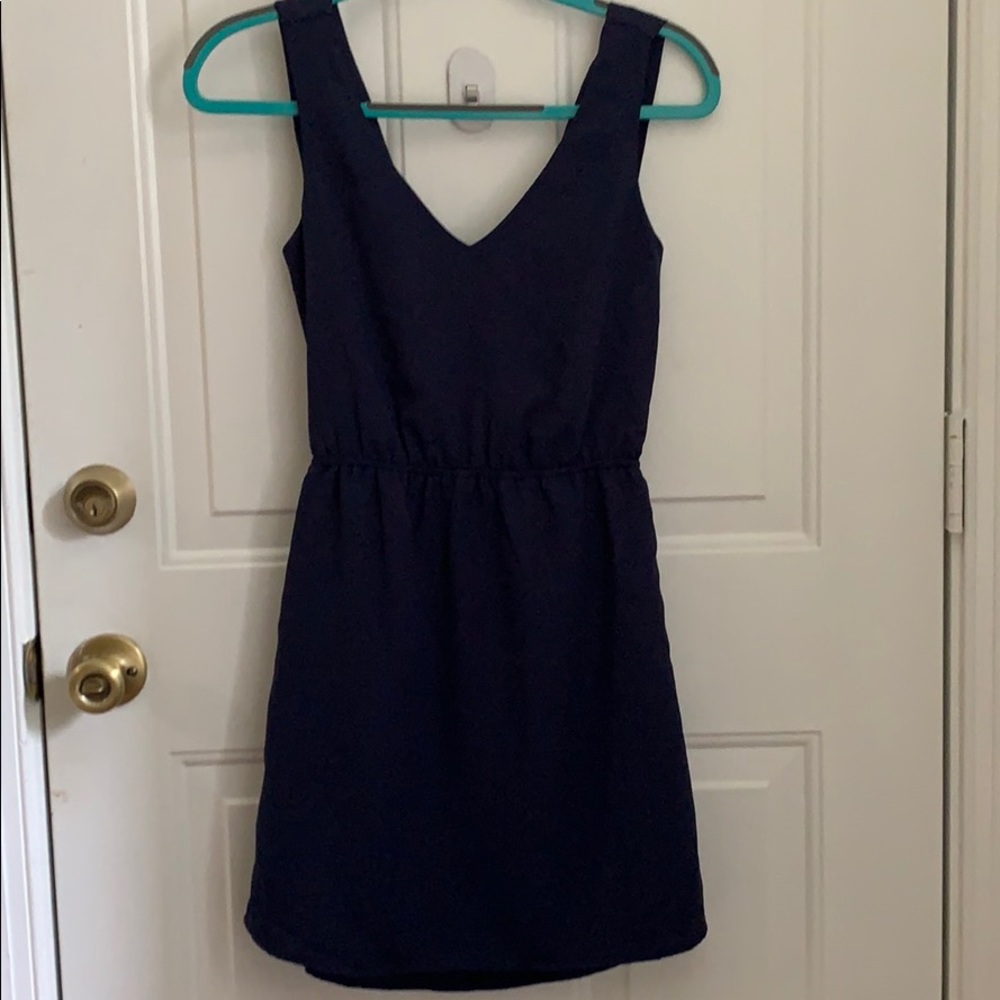 Tobi navy blue dress